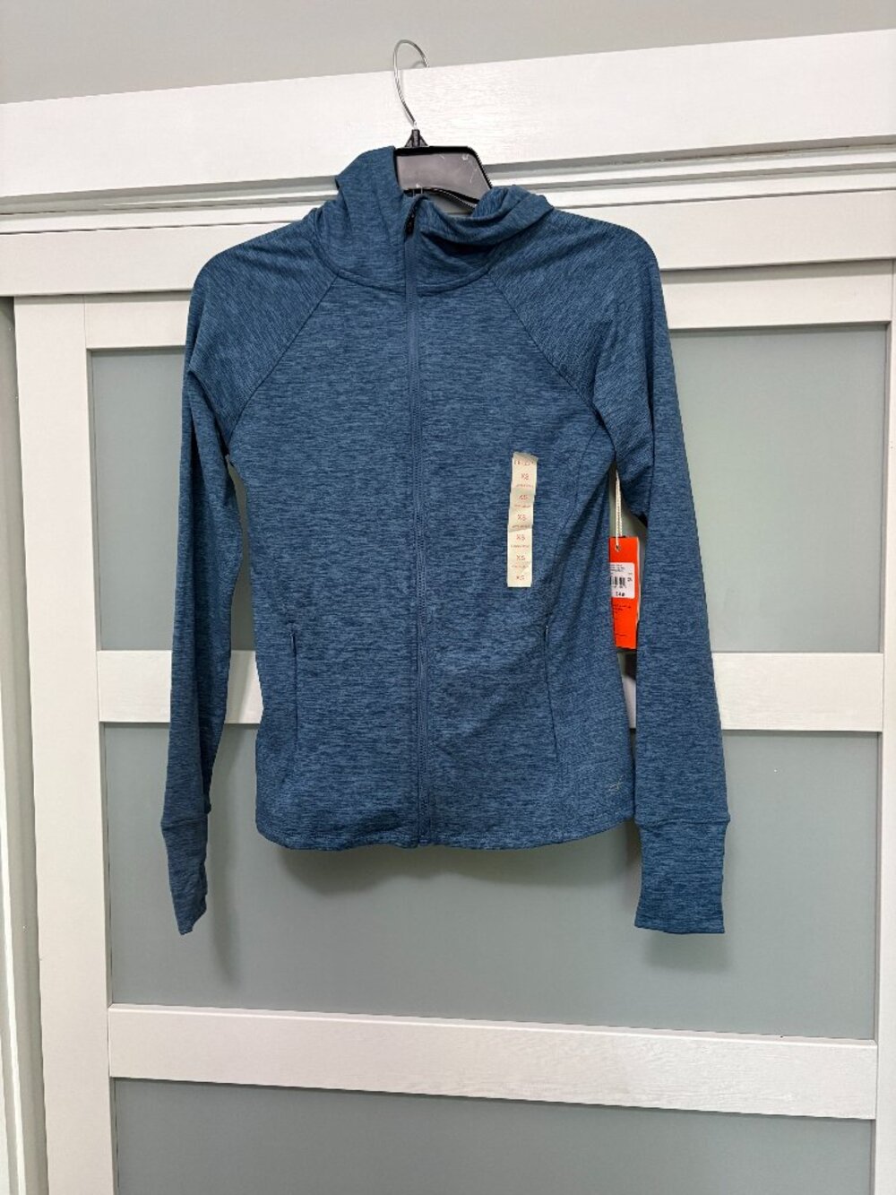 Ladies Freely Haven H. Luxe Jacket Vintage Indigo sz XS  NWT NEW Athletic